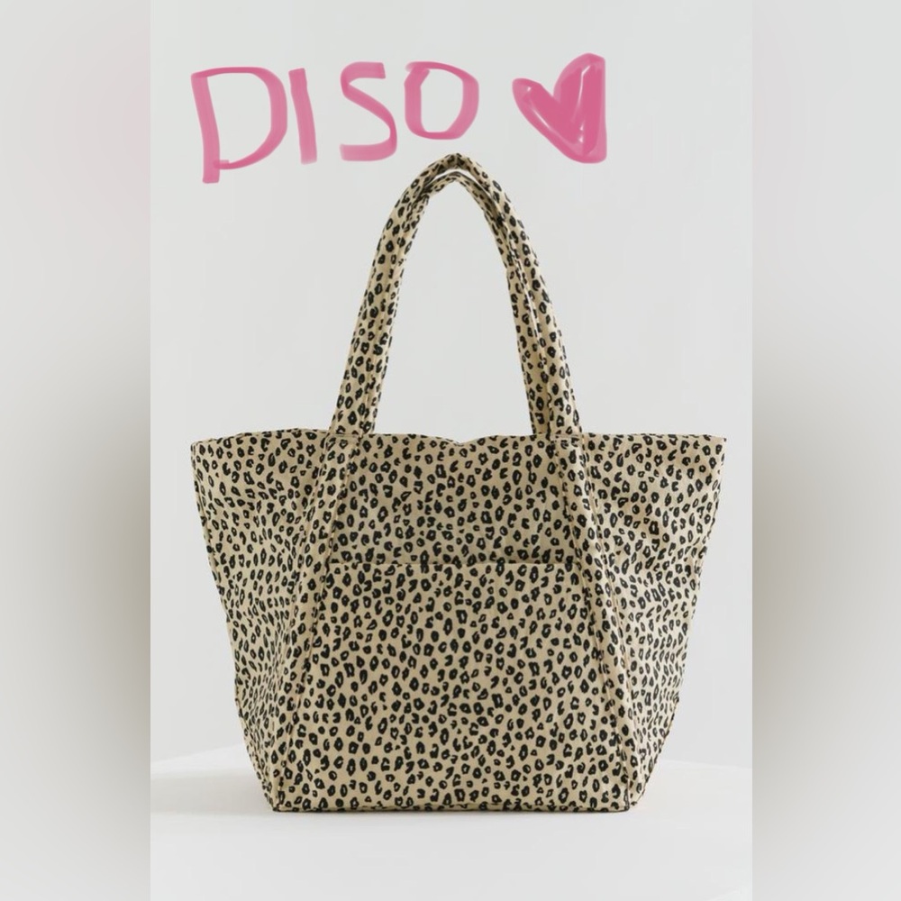 DISO: honey leopard cloud baggu